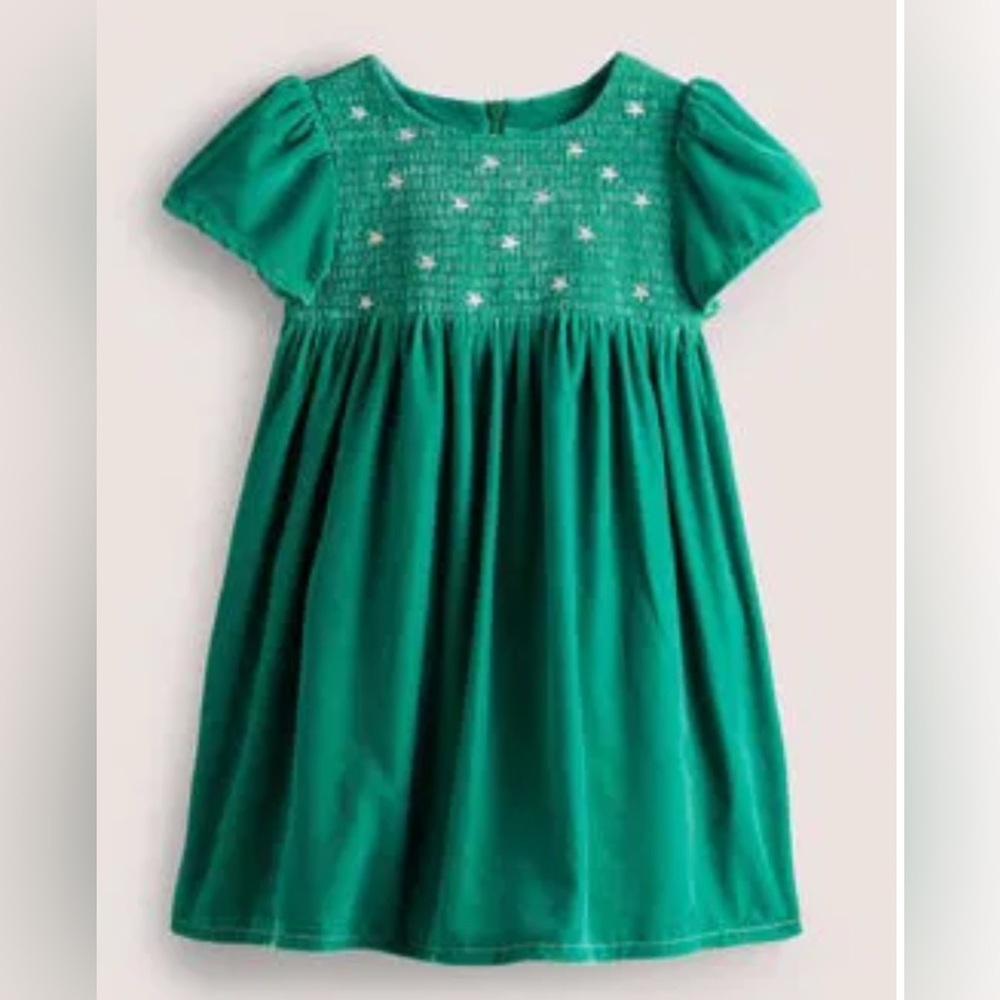 Mini Boden Green Kids Dress